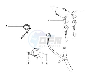 X9 125 SL drawing Electrical device