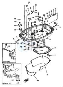 60FEO-60FETO drawing BOTTOM-COWLING