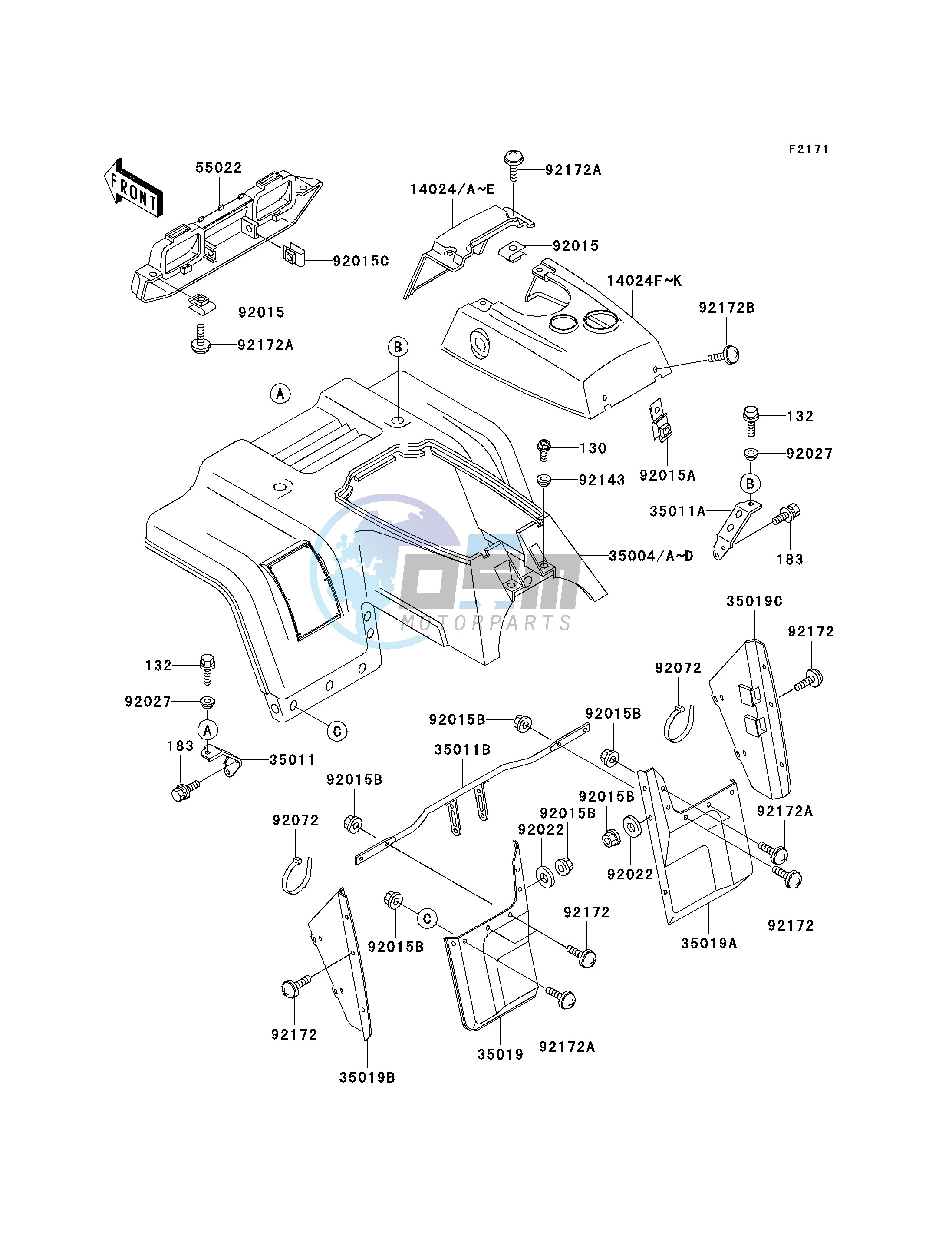 FRONT FENDER-- S- -