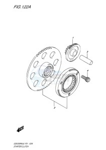 GSX-250 RA drawing STARTER CLUTCH