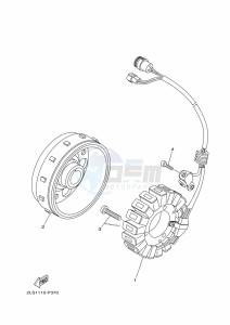 YFM700R (BCX7) drawing GENERATOR