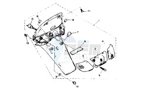 YA R AXIS 50 drawing TAILLIGHT