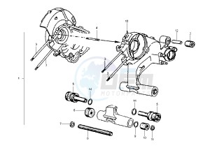 PX 125-150-200 drawing Crankcase set