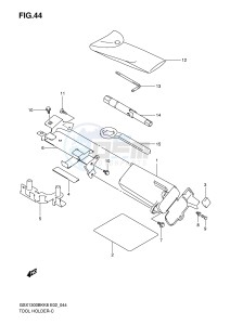 GSX1300BK (E2) drawing TOOL HOLDER