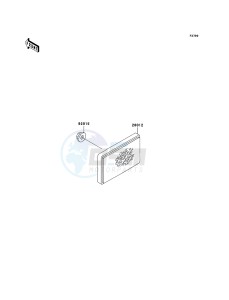 KVF360 KVF360B8F EU drawing Reflectors(EU)