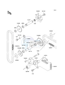 VN 1600 G [VULCAN 1600 NOMAD] (6F) G6F drawing WATER PUMP