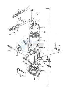 DT 85 drawing Power Unit (1988 to 1989)