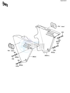 KX 80 C [KX80] (C2) [KX80] drawing SIDE COVERS