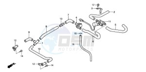 CBR600F drawing SOLENOID VALVE