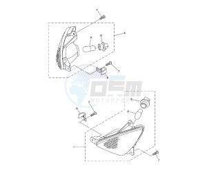 XP T-MAX BLACK MAX-NIGHT MAX 500 drawing FLASHER LIGHT