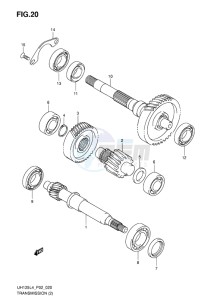 UH125 BURGMAN EU drawing TRANSMISSION (2)