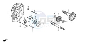 PK50S WALLAROO drawing TRANSMISSION