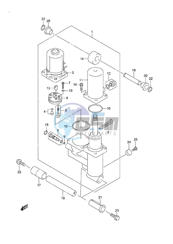 Trim Cylinder High Thrust