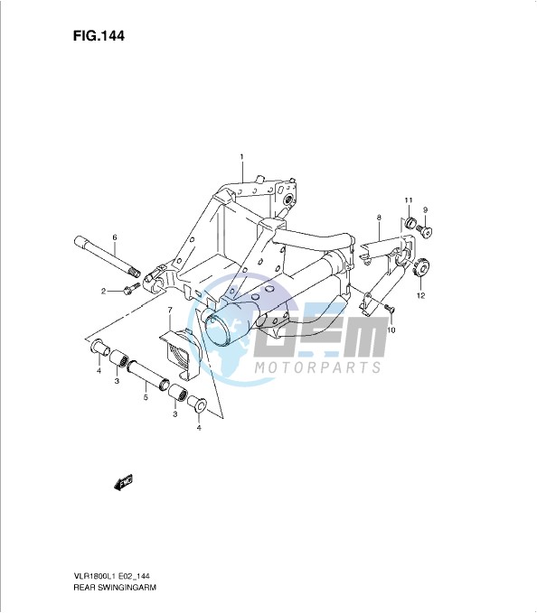 REAR SWINGING ARM