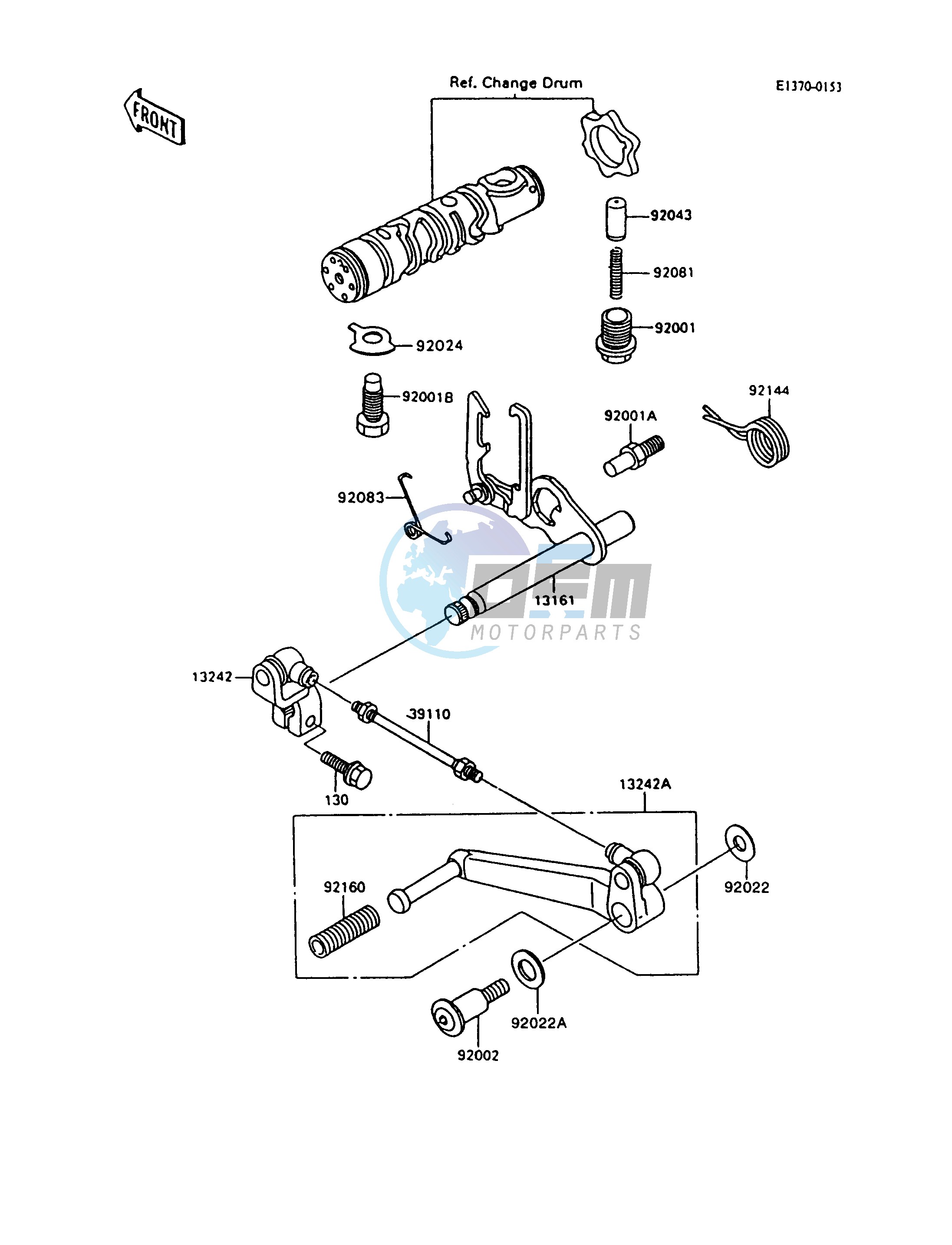 GEAR CHANGE MECHANISM