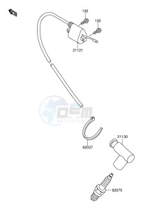 RM60 (E24) drawing IGNITION SYSTEM