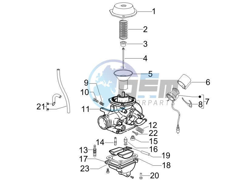 Carburetor's components