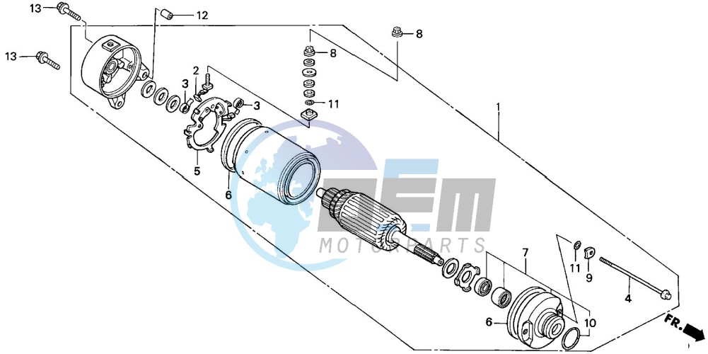 STARTING MOTOR