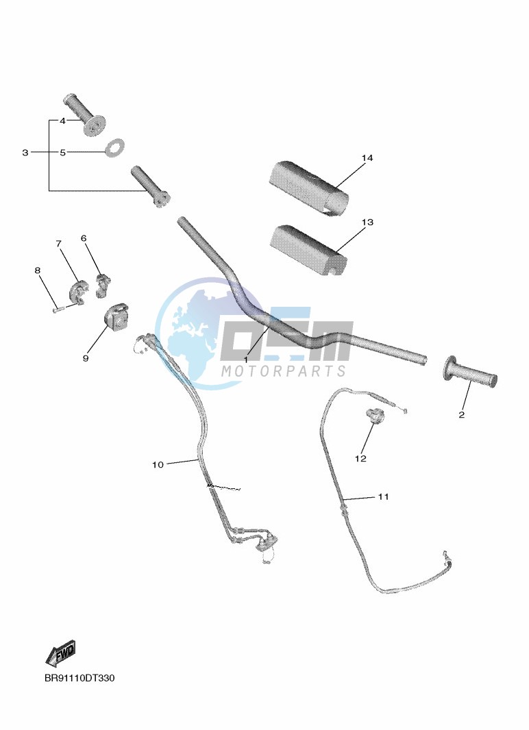 STEERING HANDLE & CABLE