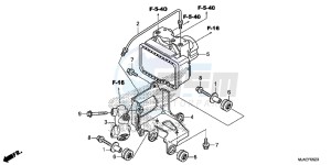 VT750CSE Shadow - VT750CS-E UK - (E) drawing ABS MODULATOR