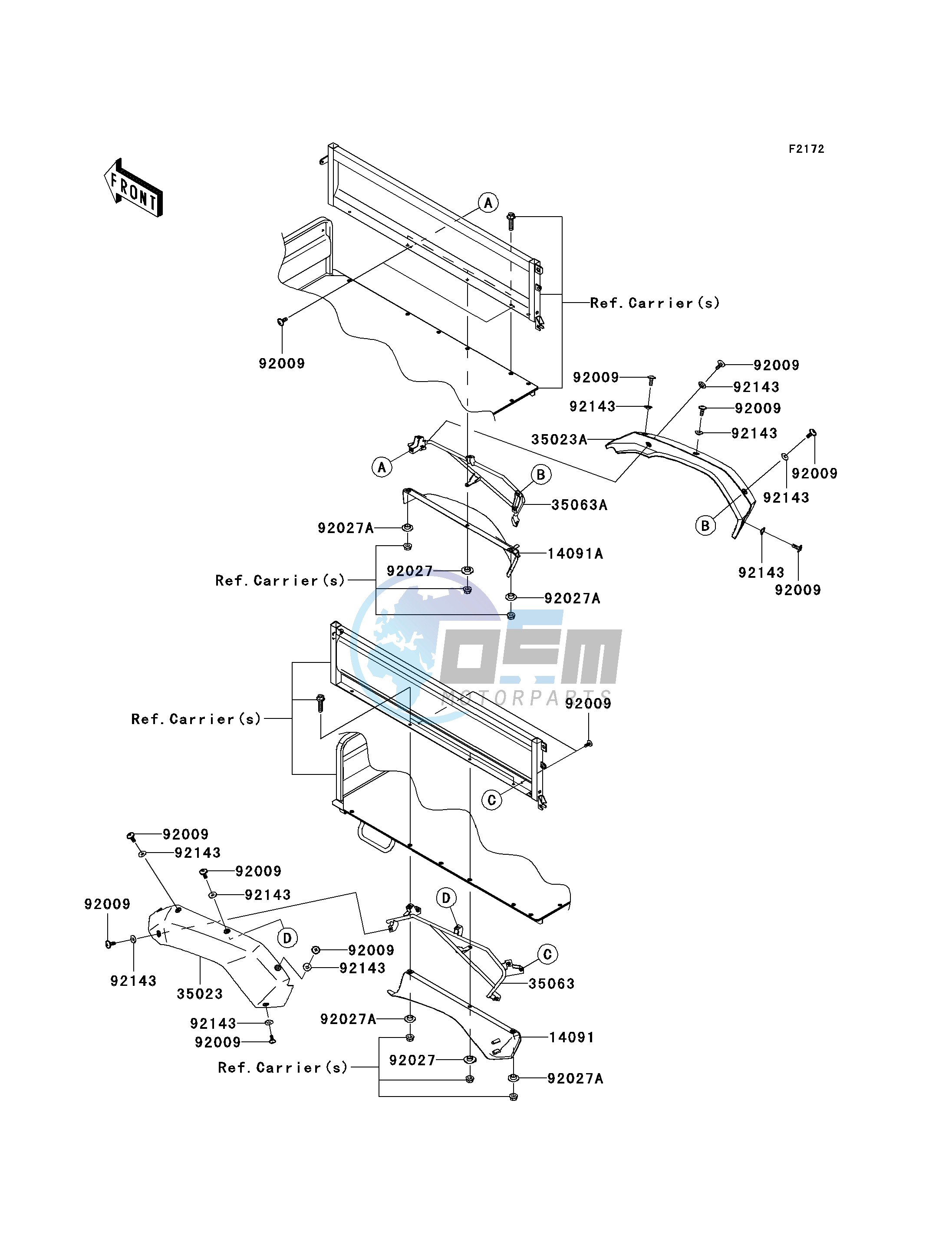 REAR FENDER-- S- -