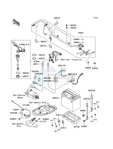 JET SKI STX-15F JT1500A6F FR drawing Electrical Equipment