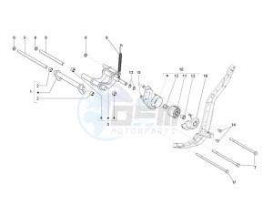 Liberty 200 4t (N15000U01) drawing Swinging arm