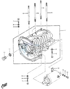 JS 440 A [JS440] (A1-A2) [JS440] drawing CRANKCASE