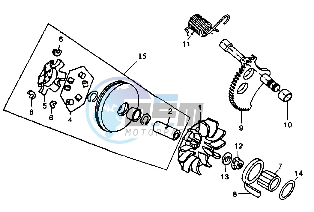 DRIVING PULLEY