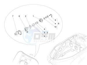 LXV 125 4T 3V E3 (APAC) drawing Locks