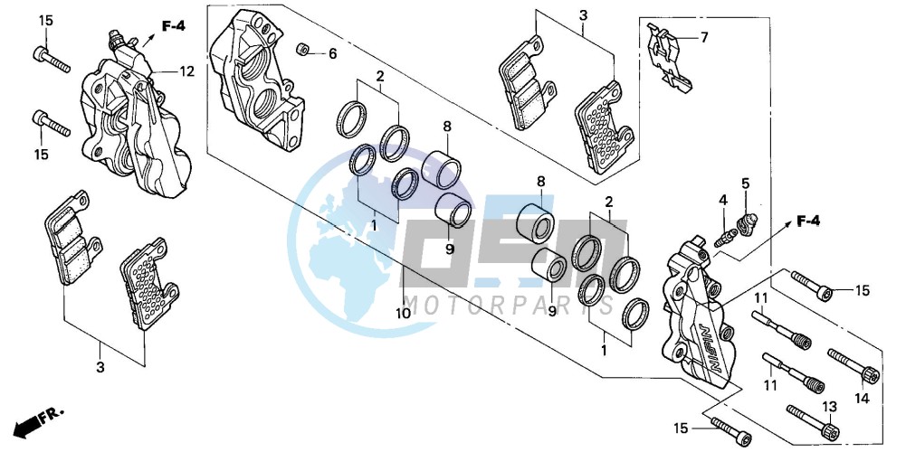 FRONT BRAKE CALIPER