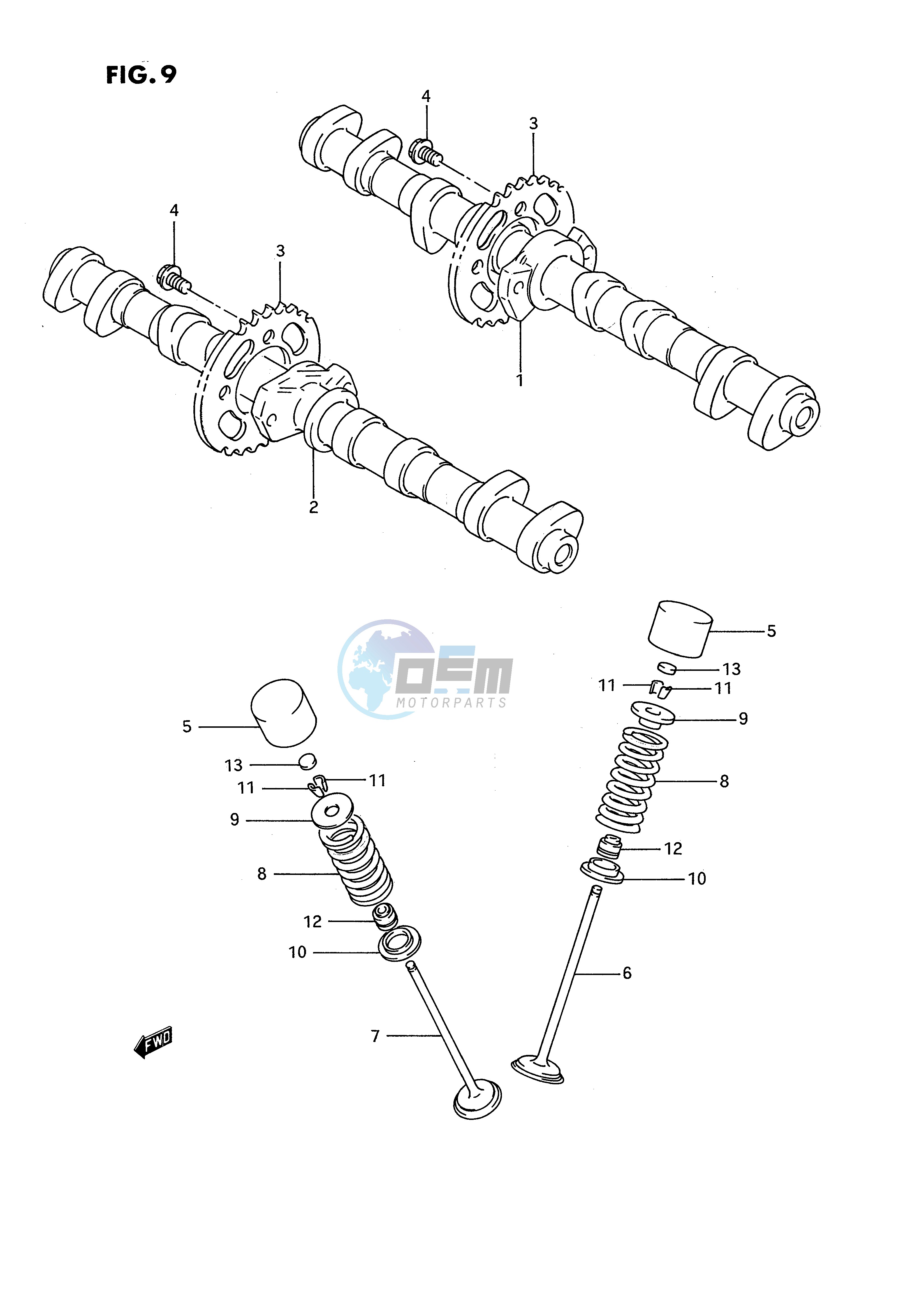 CAM SHAFT - VALVE