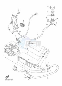 FJR1300D-AS FJR1300AS (B959) drawing CLUTCH ACTUATOR