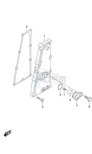 DF 70A drawing Exhaust Cover