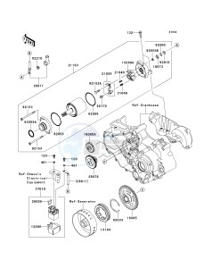 KSF 450 B [KFX450R MONSTER ENERGY] (B8F-B9FB) B9F drawing STARTER MOTOR