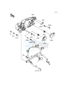 NINJA_300 EX300AFFA XX (EU ME A(FRICA) drawing Headlight(s)