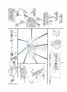 F250HETX drawing MAINTENANCE-PARTS