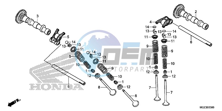 CAMSHAFT/ VALVE