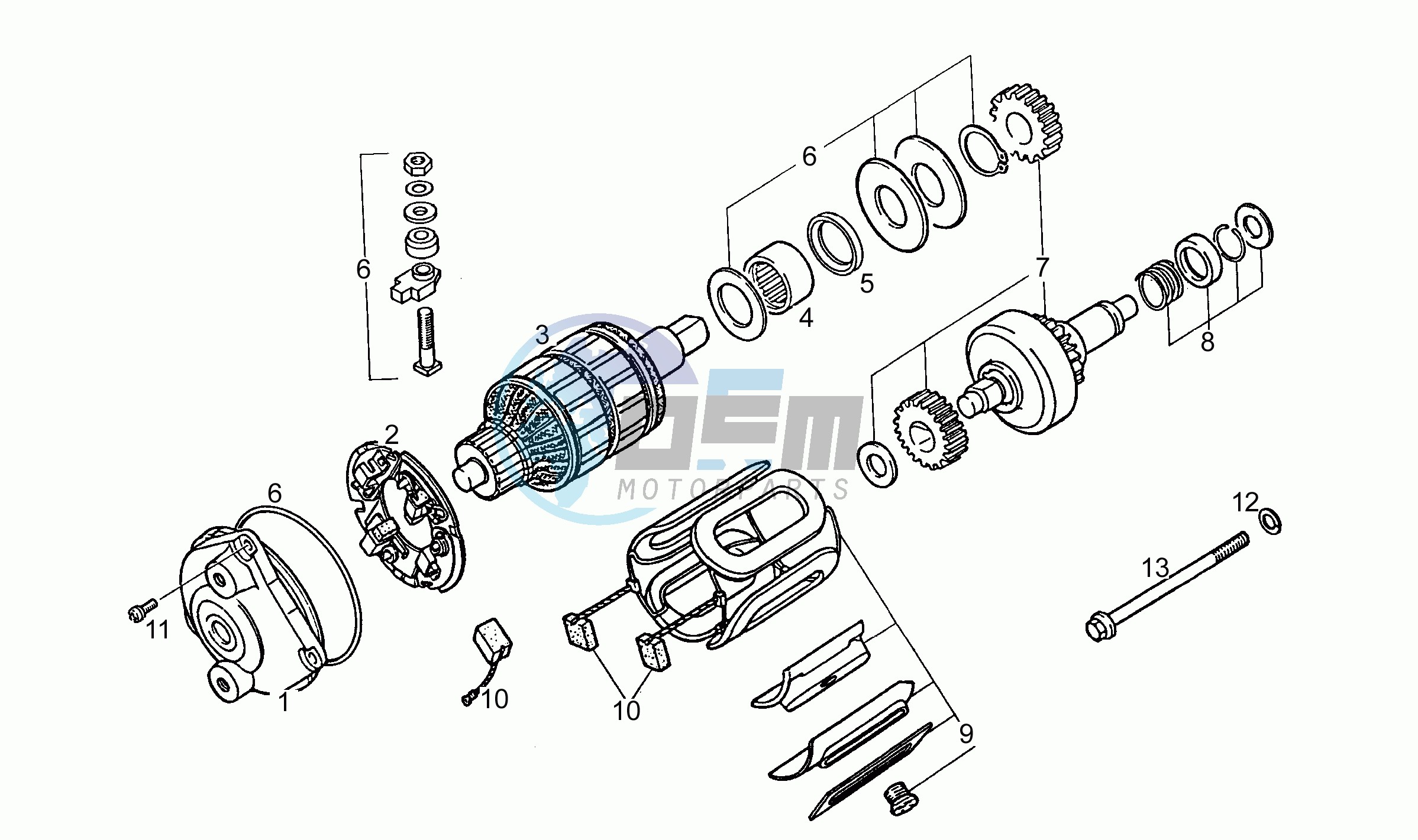 Starter motor