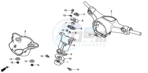 C50SW drawing HANDLE PIPE/HANDLE COVER