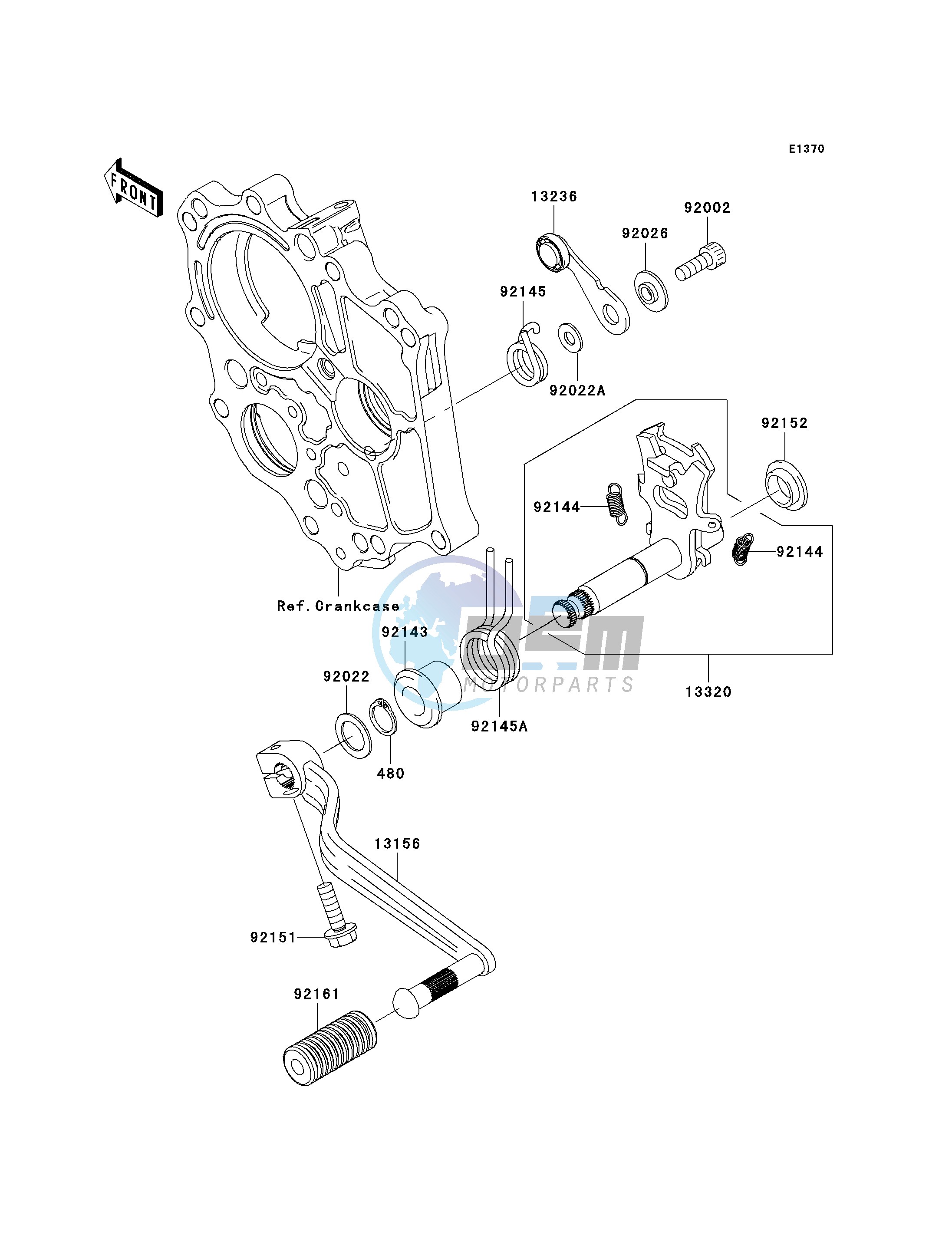 GEAR CHANGE MECHANISM