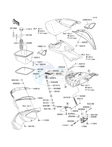 JT 1500 B [ULTRA 250X] (B7F-B8F) B7F drawing HULL FRONT FITTINGS-- B7F- -