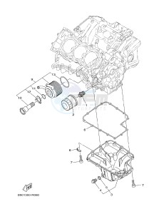 MT-09 TRACER MT09TRA TRACER 900 (2SCC 2SCD) drawing OIL CLEANER