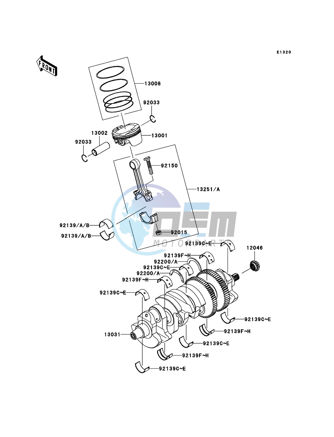 Crankshaft/Piston(s)