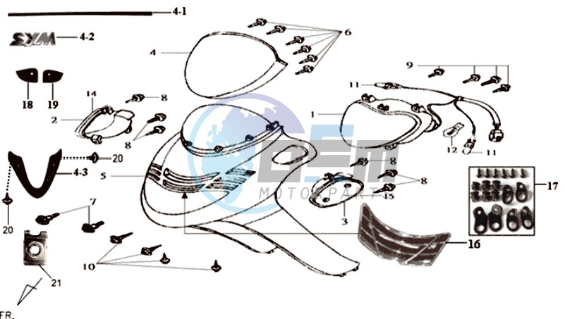 HEAD LIGHT / HEAD LIGHT COWLING