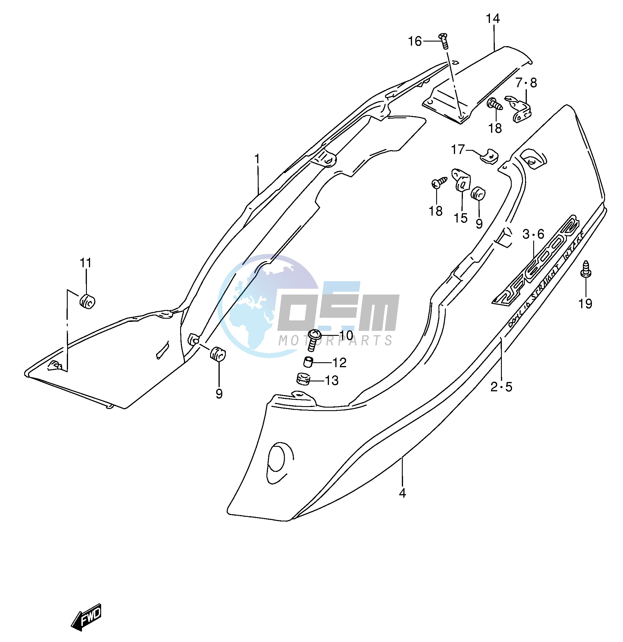 FRAME COVER (MODEL V)