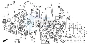 CRF250R drawing CRANKCASE