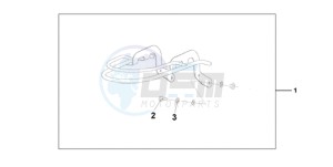 VT750C9 Korea - (KO) drawing FRONT FENDER RAIL