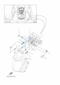 XTZ690-U TENERE 700 (BW32) drawing METER