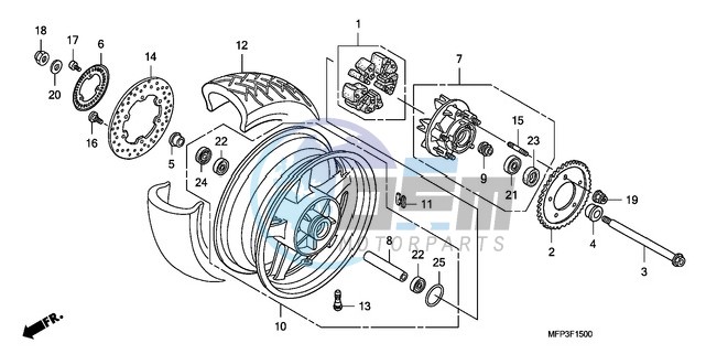 REAR WHEEL